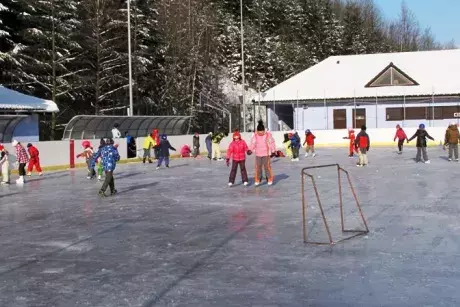 Bruslení dětí ze ZŠ Nekoř 6.2.2015