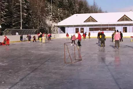 Bruslení dětí ze ZŠ Nekoř 6.2.2015