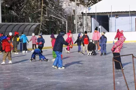 Bruslení dětí ze ZŠ Nekoř 6.2.2015