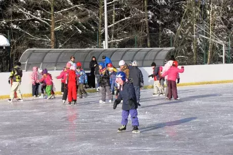 Bruslení dětí ze ZŠ Nekoř 6.2.2015