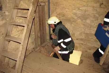 Výcvik zásahové jednotky s dýchací technikou