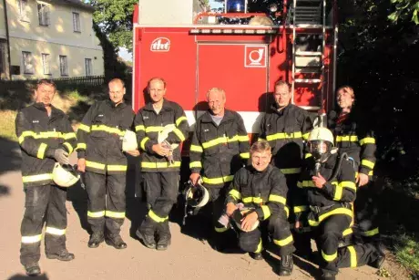 Výcvik zásahové jednotky s dýchací technikou