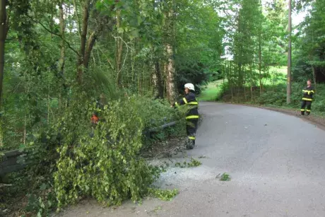 Výcvik zásahové jednotky s dýchací technikou