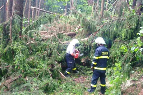 Následky noční bouře 8.7.5015