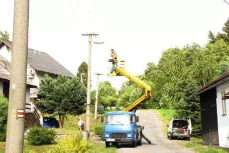 Odstraňování následků noční bouře z 8.7.2015