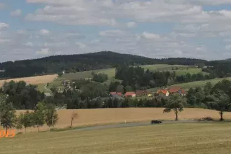Panoramatické pohledy na Nekoř