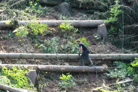 Odstraňování následků noční bouře z 8.7.2015