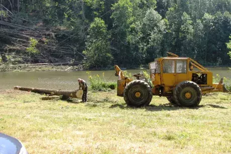 Odstraňování následků noční bouře z 8.7.2015
