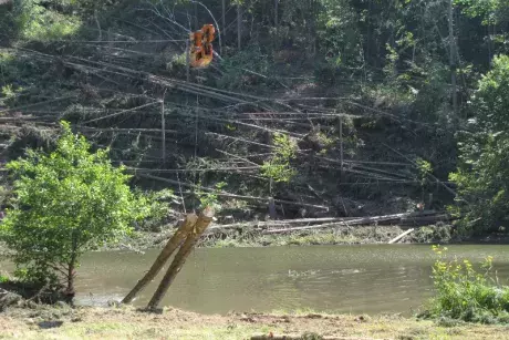 Odstraňování následků noční bouře z 8.7.2015