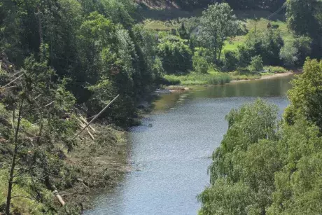 Odstraňování následků noční bouře z 8.7.2015