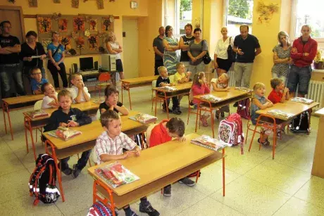 První školní den