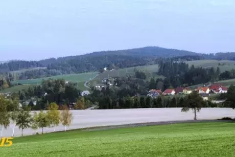 Panoramatické pohledy na Nekoř