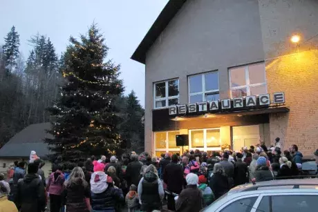 Rozsvěcení vánočního stromu