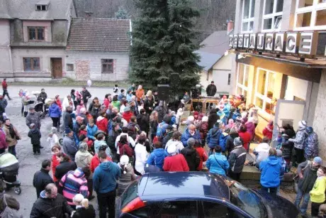 Rozsvěcení vánočního stromu