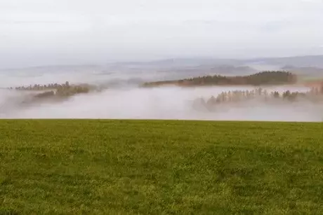 Panoramatické pohledy na Nekoř