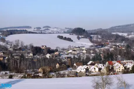 Panoramatické pohledy na Nekoř