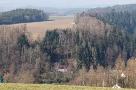 Panoramatické pohledy na Nekoř