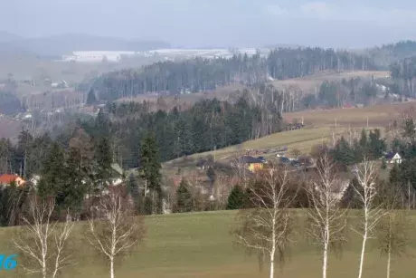 Panoramatické pohledy na Nekoř