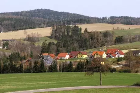 Panoramatické pohledy na Nekoř