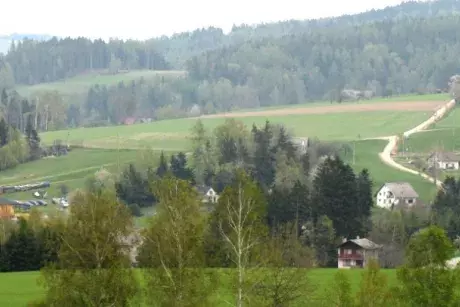 Panoramatické pohledy na Nekoř