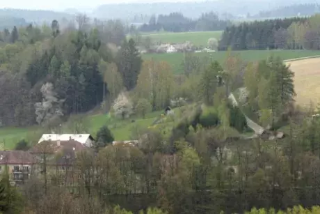 Panoramatické pohledy na Nekoř