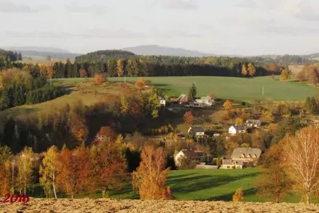 Panoramatické pohledy na Nekoř