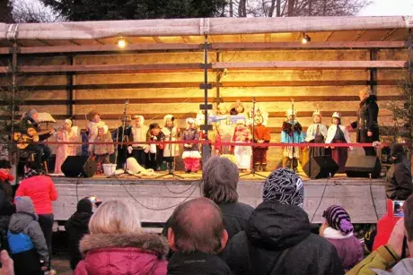 Rozsvěcení vánočního stromu 3.12.2016