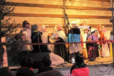 Rozsvěcení vánočního stromu 3.12.2016