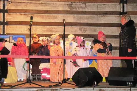 Rozsvěcení vánočního stromu 3.12.2016