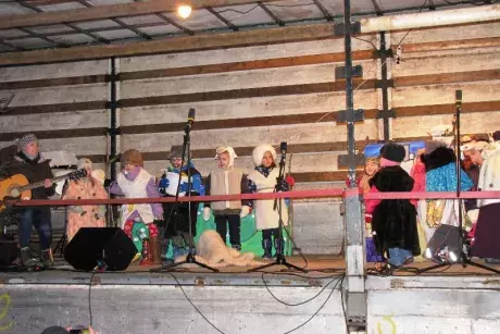 Rozsvěcení vánočního stromu 3.12.2016