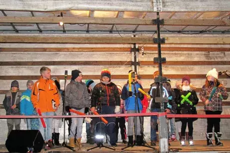 Rozsvěcení vánočního stromu 3.12.2016