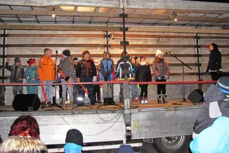 Rozsvěcení vánočního stromu 3.12.2016