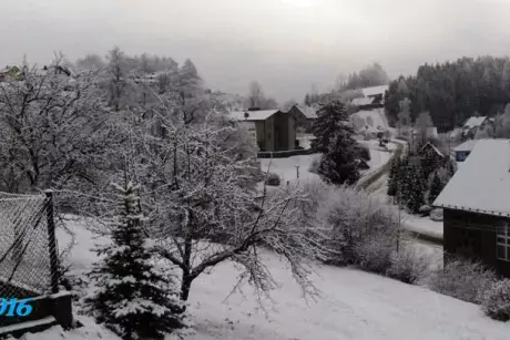 Sníh - zima 2016-2017