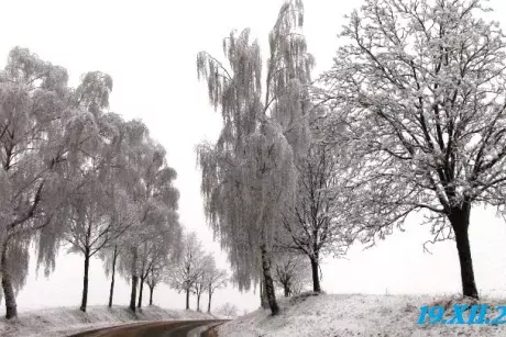 Sníh - zima 2016-2017