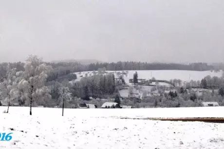 Sníh - zima 2016-2017