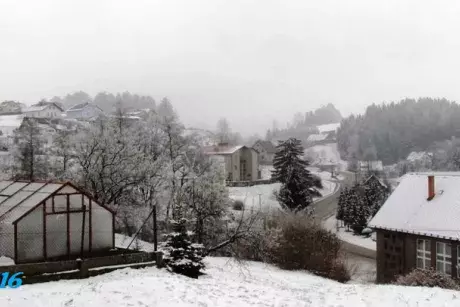 Sníh - zima 2016-2017