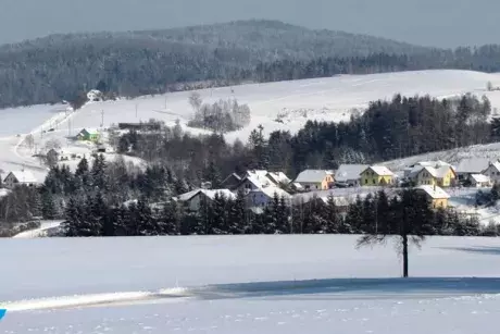 Panoramatické pohledy na Nekoř