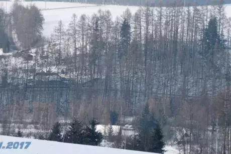 Panoramatické pohledy na Nekoř