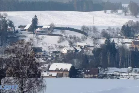 Panoramatické pohledy na Nekoř
