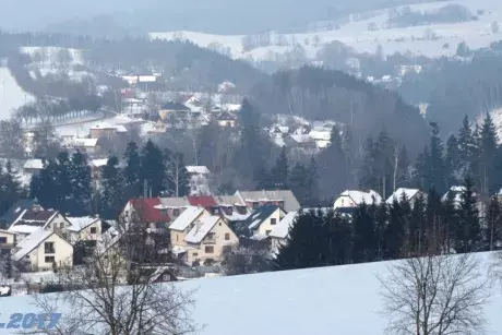 Panoramatické pohledy na Nekoř