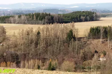 Panoramatické pohledy na Nekoř