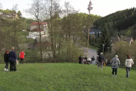 Stavění máje 2017