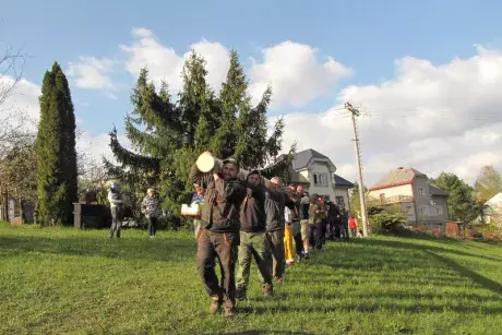 Stavění máje 2017