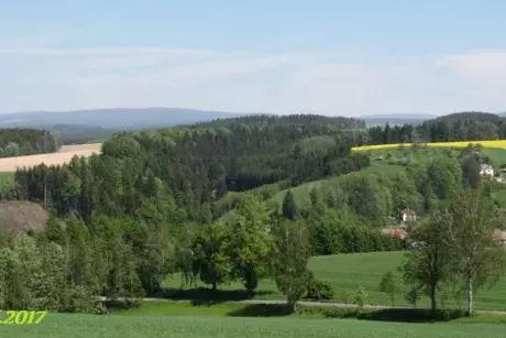 Panoramatické pohledy na Nekoř
