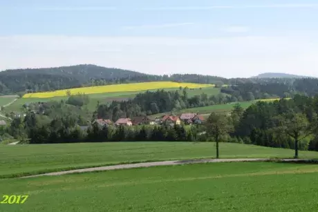 Panoramatické pohledy na Nekoř