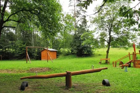 Herní a odpočinkové prvky Hřiště Bredůvka