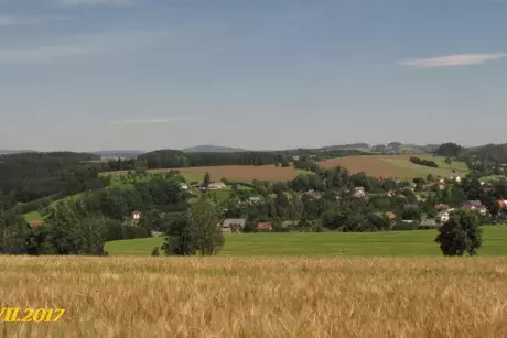 Panoramatické pohledy na Nekoř