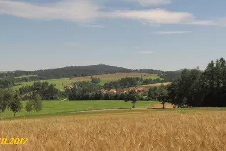 Panoramatické pohledy na Nekoř