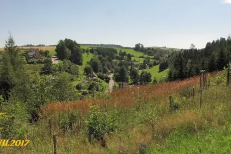 Panoramatické pohledy na Nekoř