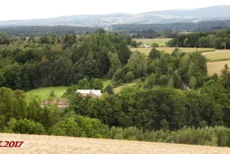 Panoramatické pohledy na Nekoř